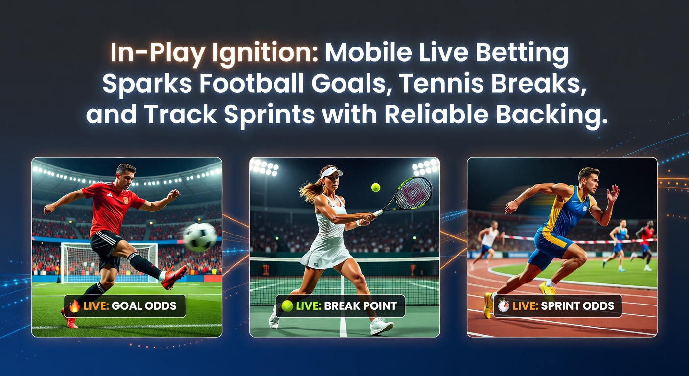 Mobile phone screen showing live in-play betting odds during a football match, with goal scorer markets flashing in real time