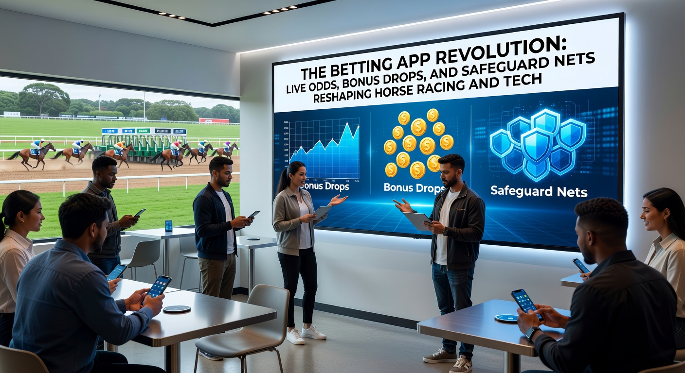 Close-up of a mobile betting app interface showing bonus drop alerts during a live tennis match, overlaid with safeguard settings menu